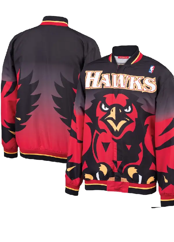 Men's Atlanta Hawks Mitchell & Ness Black Hardwood Classics Authentic Warm-Up Full-Snap Jacket 1 Get the Men's Hawks Black Warm-Up Jacket now at NBA Store. Authentic, stylish, and perfect for any fan!