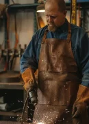 HeatProtector Welding Apron