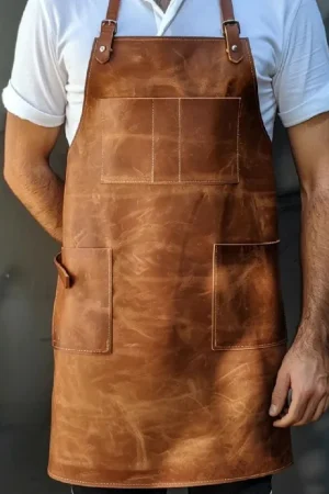 Java Jute Barista Apron