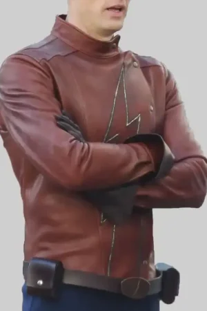 Jay Garrick Flash Maroon Jacket