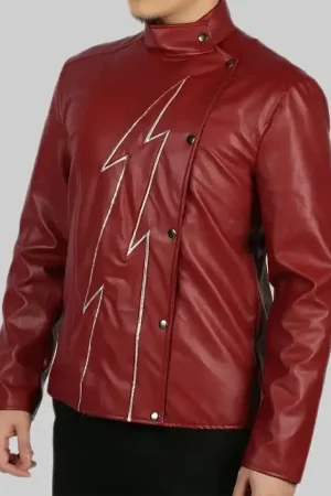 Jay Garrick Flash Maroon Jacket
