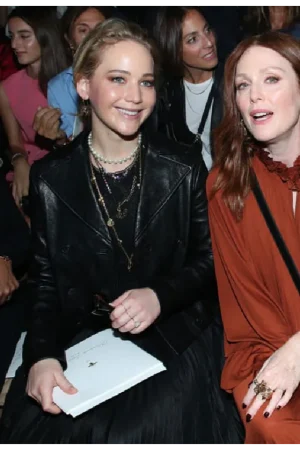 Jennifer Lawrence Leather Jacket