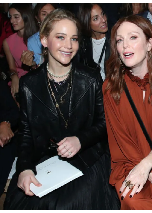 Jennifer Lawrence Leather Jacket 2 Jennifer Lawrence Leather Jacket-2