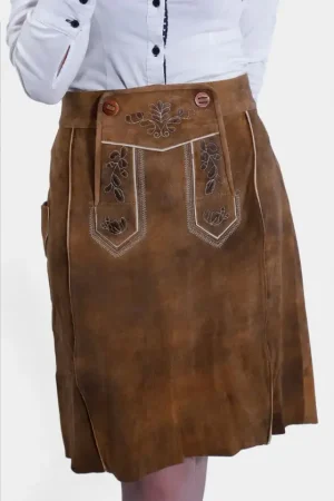 Jennifer Lederhosen Skirt