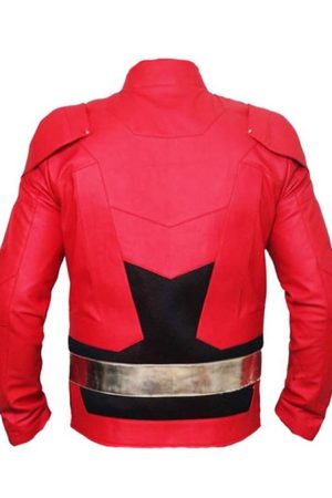 Justice League DC Comics The Flash Leather Jacket