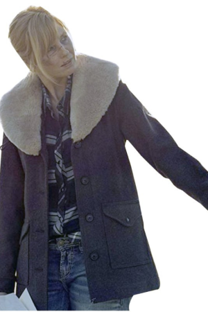 Kelly Reilly Beth Dutton Yellowstone Wool Coat