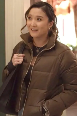 Kimber Min Only Murders in the Building Puffer Jacket