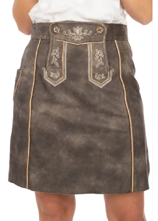 Kristina Lederhosen Skirt 2 Kristina Lederhosen Skirt