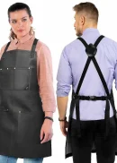 Leather Apron, Cross-back Straps