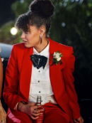 Lee Rodriguez Never Have I Ever S04 Red Blazer
