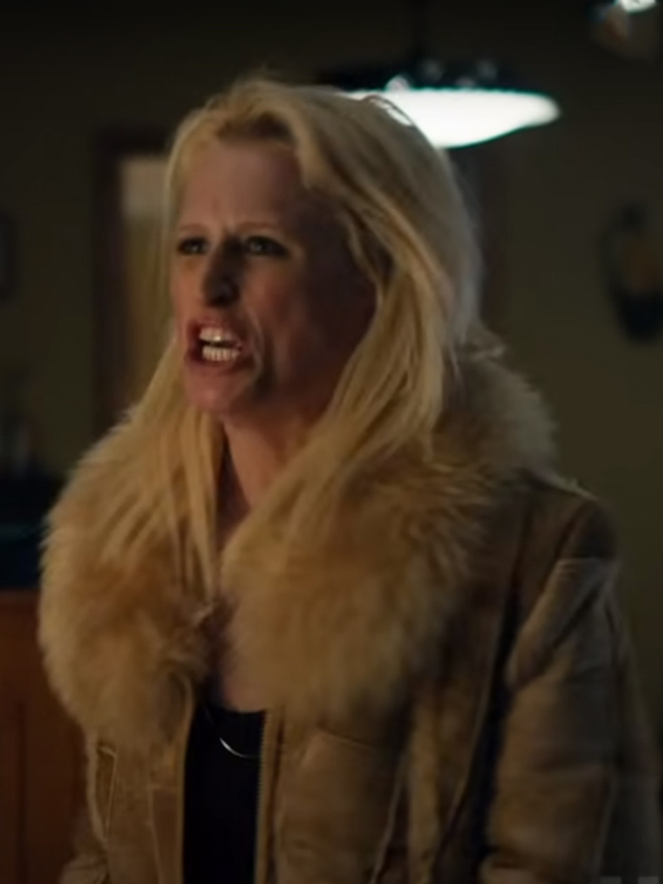 Lucy Purcell True Detective S03 Brown Jacket 2 Lucy_Purcell_True_Detective_S03_Brown_shearling_Jacket__98406