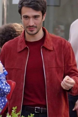 Eugenio Franceschini Emily In Paris Suede Jacket