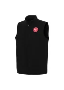 Men's Atlanta Hawks Antigua Black Regard Full-Zip Vest