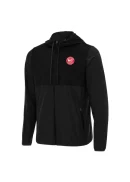 Men's Atlanta Hawks Antigua Black Sway Full-Zip Hoodie Jacket