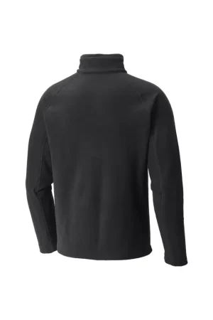 Men's Atlanta Hawks Columbia Black Fast Trek III Half-Zip Fleece Pullover