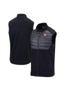 Men's Atlanta Hawks Columbia Black Omni-Wick In The Element Full-Zip Vest