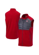 Men's Atlanta Hawks Columbia Red Omni-Wick In The Element Full-Zip Vest