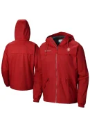 Men's Atlanta Hawks Columbia Red Oroville Creek Lined Full-Zip Jacket