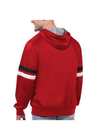 Men's Atlanta Hawks G-III Sports by Carl Banks Red Contender Full-Zip Hoodie Jacket
