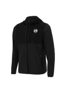 Men's Boston Celtics Antigua Black Sway Full-Zip Hoodie Jacket