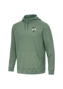 Men's Boston Celtics Antigua Hunter Green Cloud Pullover Hoodie