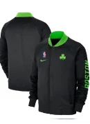 Men's Boston Celtics Nike Black 2024/25 City Edition Authentic Showtime Performance Full-Zip Jacket