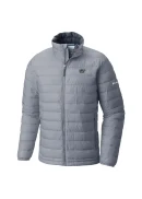 Men's Brooklyn Nets Columbia Gray Powder Lite Omni-Heat Reflective Full-Zip Jacket