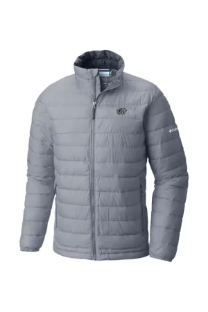 Men's Brooklyn Nets Columbia Gray Powder Lite Omni-Heat Reflective Full-Zip Jacket