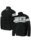 Men's Brooklyn Nets G-III Sports by Carl Banks Black Power Pitcher Full-Zip Track Jacket