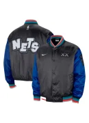 Men's Nets Nike 2023/24 City Edition Bomber Jacket