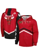 Men's Bulls Red Undeniable Full-Zip Windbreaker