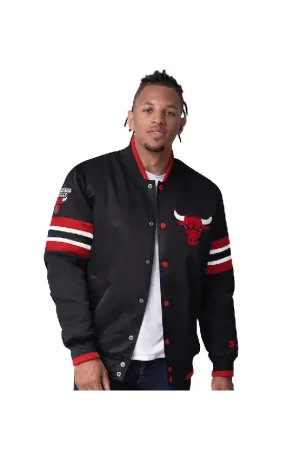 Men's Hornets Starter Purple Rush Track Jacket