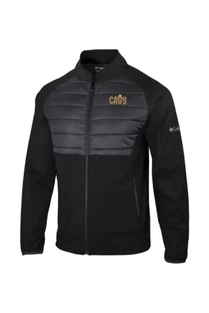 Men's Cavs Columbia Black In The Element Jacket