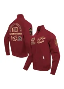 Men's Cavaliers Wine Area Code Full-Zip Jacket