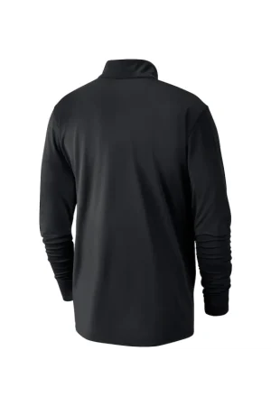 Men's LA Clippers Nike Black 2024/25 City Edition Authentic Coaches Performance Half-Zip Top