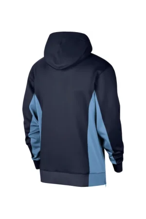 Men's Memphis Grizzlies Nike Navy 2023/24 Authentic Showtime Full-Zip Hoodie