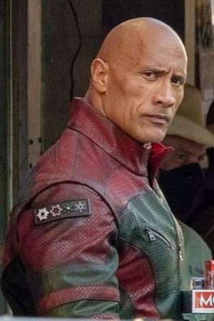 Red One 2023 Dwayne Johnson Leather Jacket