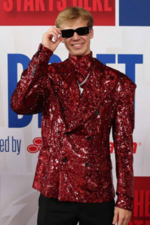 NBA Gradey Dick Red Blazer Jacket