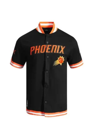 Men's Phoenix Suns Pro Standard Black Classic Warm-Up Full-Snap Jacket
