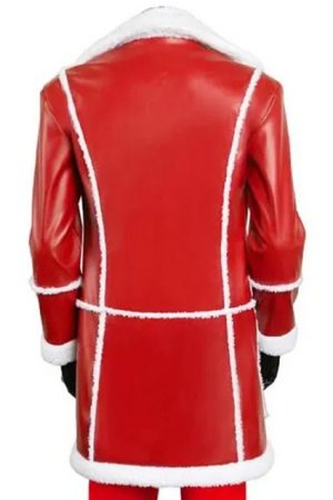 Red One J.K. Simmons Leather Coat
