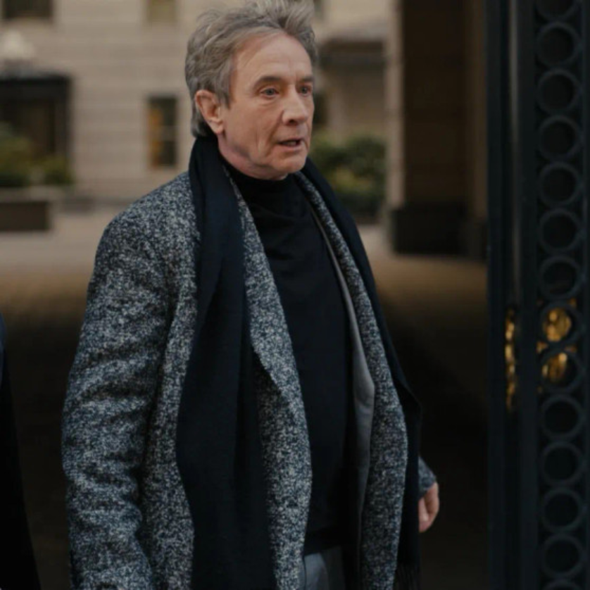 Oliver Putnam Only Murders in the Building S01 Ep08 Wool Coat 1 Oliver Putnam Only Murders in the Building S01 Ep08 Wool Coat