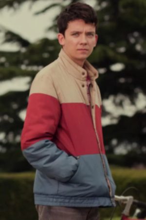 Asa Butterfield Sex Education Bomber Jacket