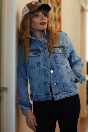 Poker Face 2023 Natasha Lyonne Denim Jacket
