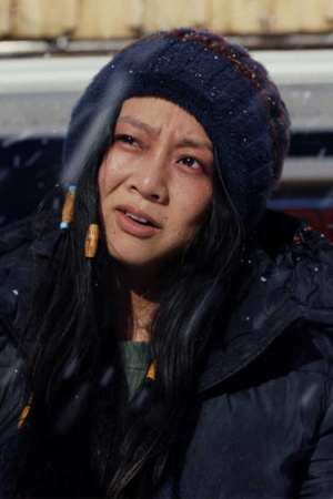 Poker Face 2023 Stephanie Hsu Puffer Jacket