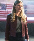 Quantum Leap Addison Augustine Maroon Jacket