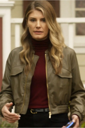 Quantum Leap Caitlin Bassett Bomber Jacket