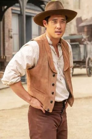 Quantum Leap Raymond Lee Brown Vest