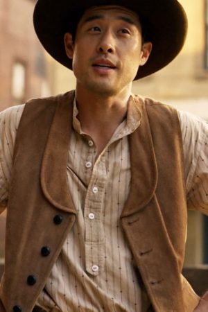Quantum Leap Raymond Lee Brown Vest