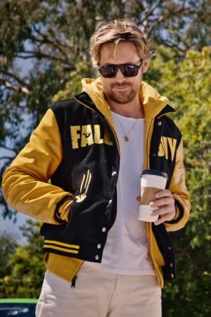Ryan Gosling The Fall Guy 2024 Varsity Jacket