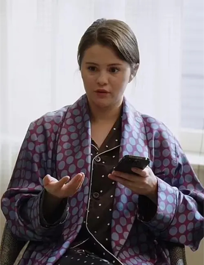 Selena Gomez Only Murders in the Building S04 Purple Robe